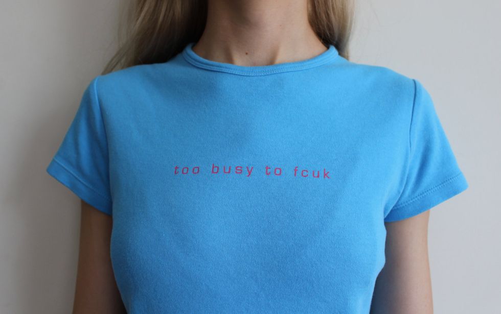 Too busy to FCUK t-shirt