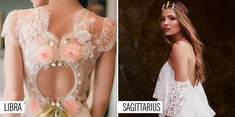 How to choose the right wedding dress for your star sign
