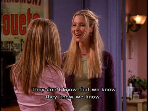 Friends Rachel Phoebe secret