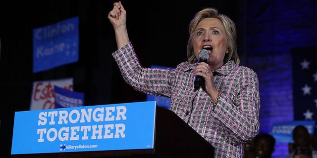 Hillary Clinton is the first woman ever to top a major party's presidential ticket