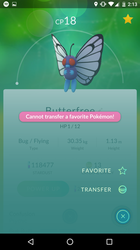 Pokemon updates