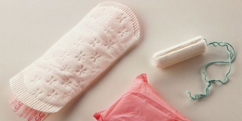 sanitary towel, tampon, period