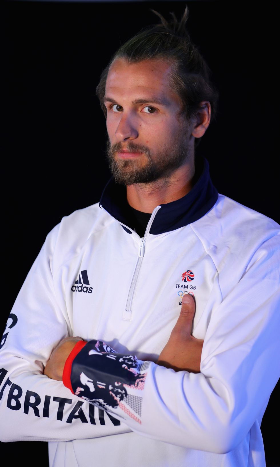 Paul Bennett hot British rower at the men's eight in the Olympics