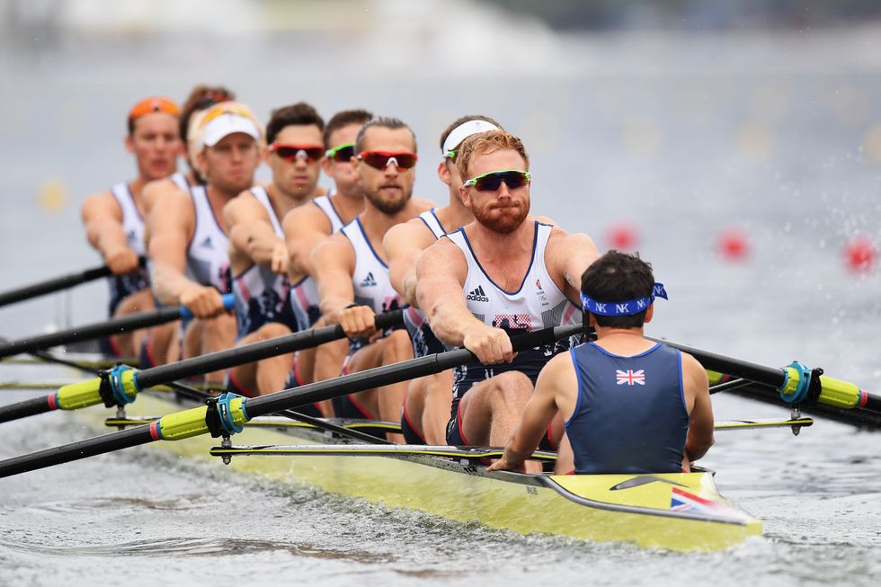 men's eight rowing at the olympics wins gold