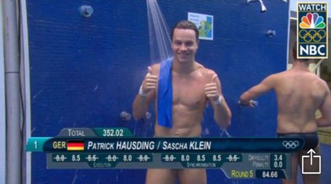 All divers in the Olympics look like theyre naked because 
