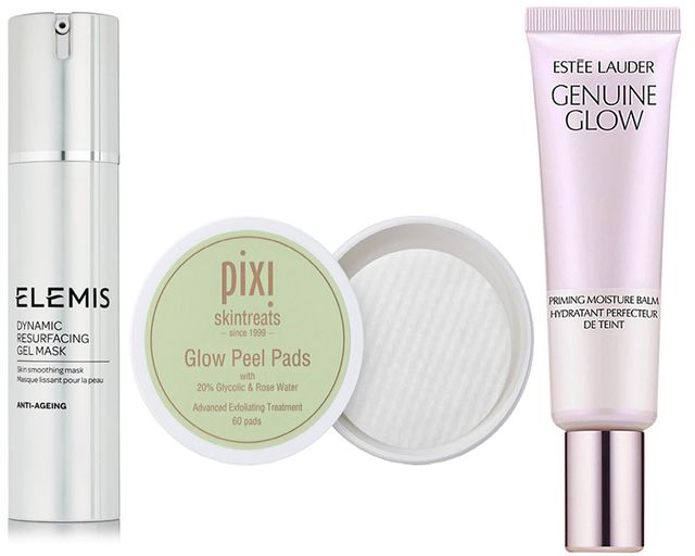 Uneven skin texture products