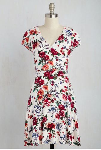 Floral wedding guest dress by ModCloth