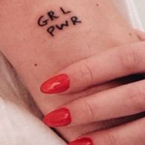 65+ Tattoos That Prove How Powerful a Single Word Can Be | Tiny tattoos for  women, Feminist tattoo, Tiny tattoos