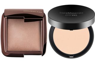 Makeup setting powders