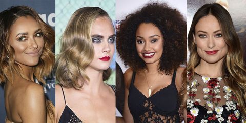 A round up of celebrity hair colour ideas for autumn inspiration.