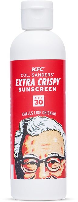KFC sun cream