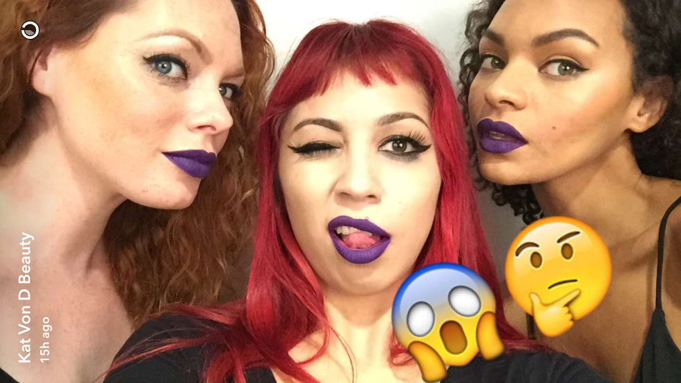 New Kat Von D lipstick shades