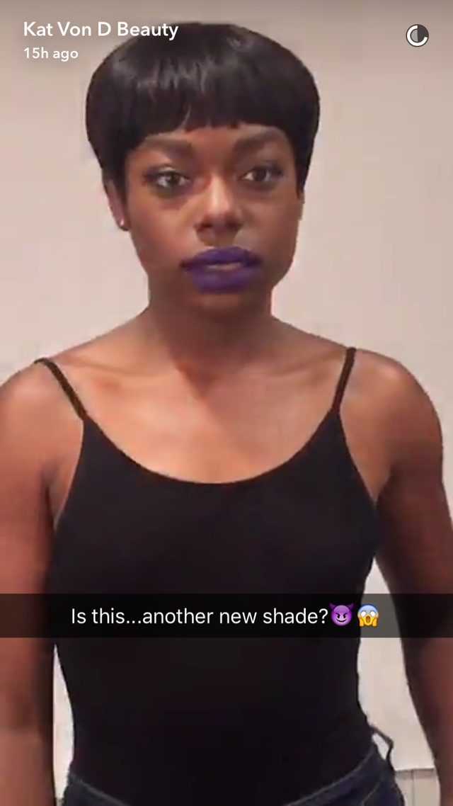 Kat Von D Lipstick shades