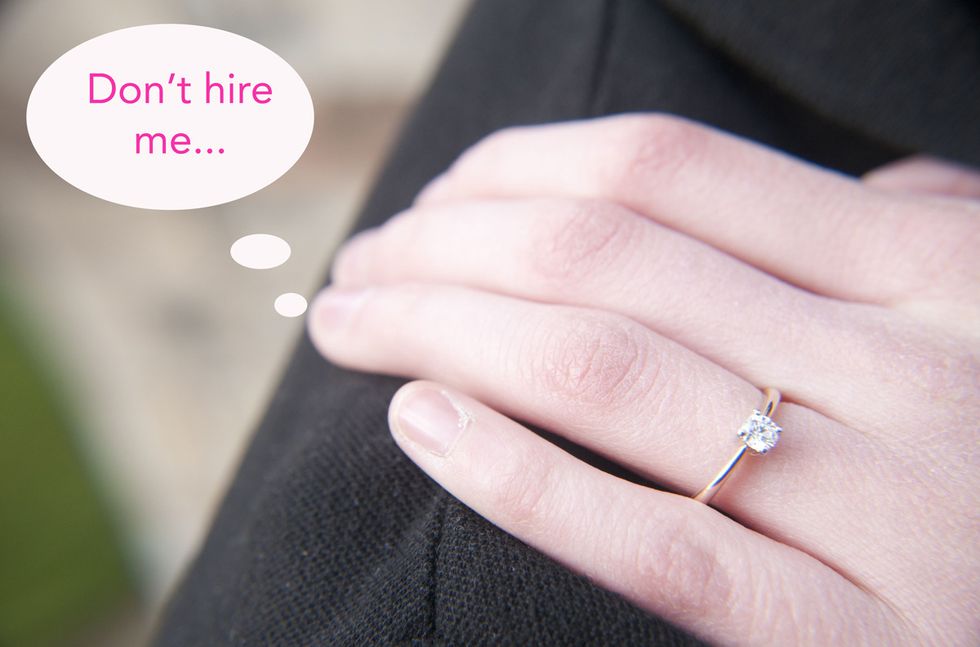 Male recruiter advises women 'not to wear engagement rings to job interviews'