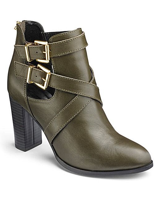 Simply Be ankle boots with a heel