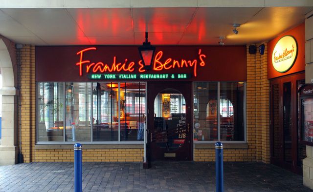 Loads of Frankie & Benny's restaurants are closing down