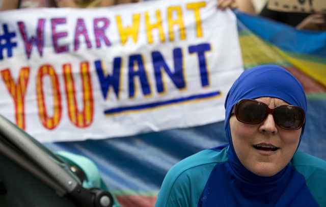 A court in France has suspended the burkini ban
