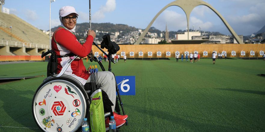 Paralympics Rio 2015 Zahra Nemati
