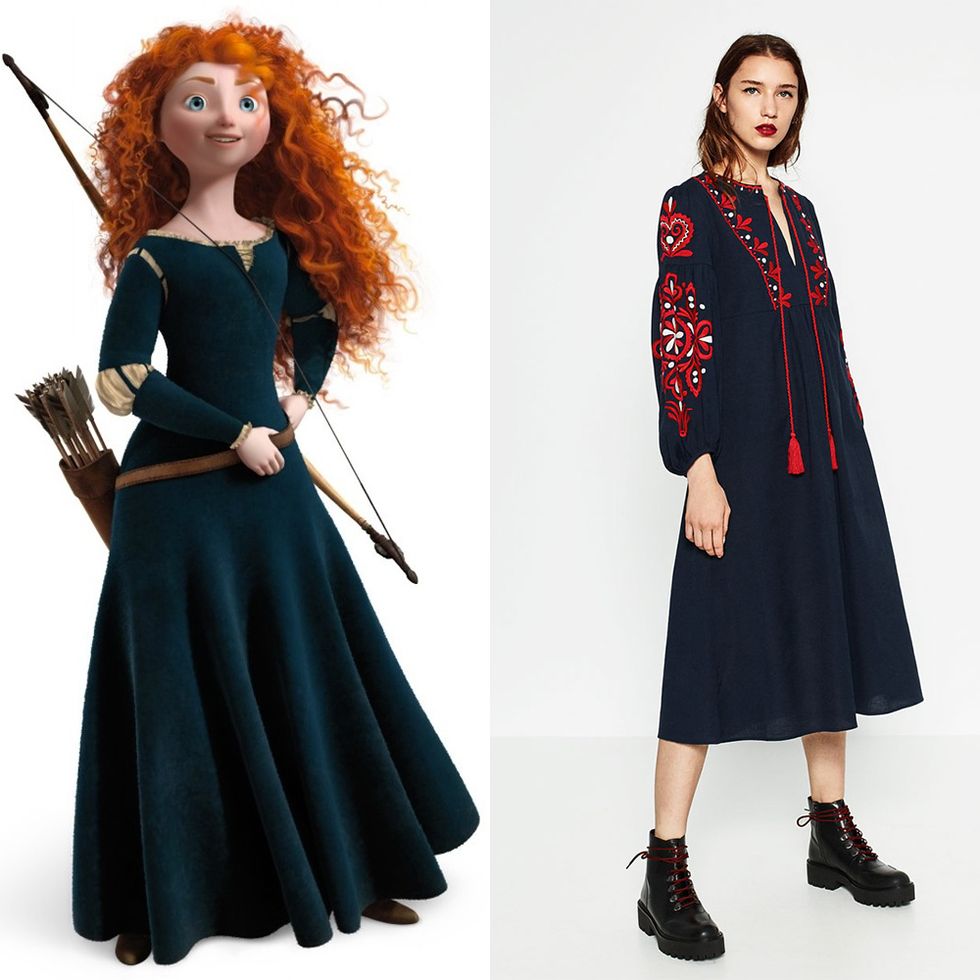 How to dress like Merida from the high street