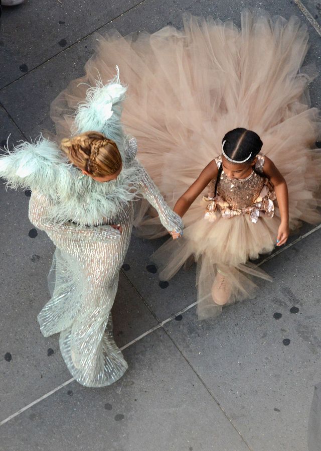 Blue Ivy and Beyonce at the 2016 VMAs