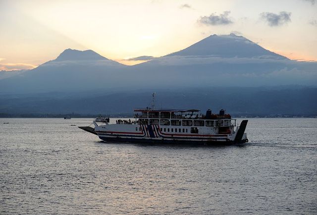 A ferry in Bali has exploded, killing at least one tourist