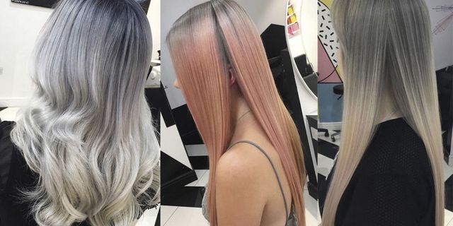 Smoky pastel hair: 7 cool AF ways to wear grey this autumn