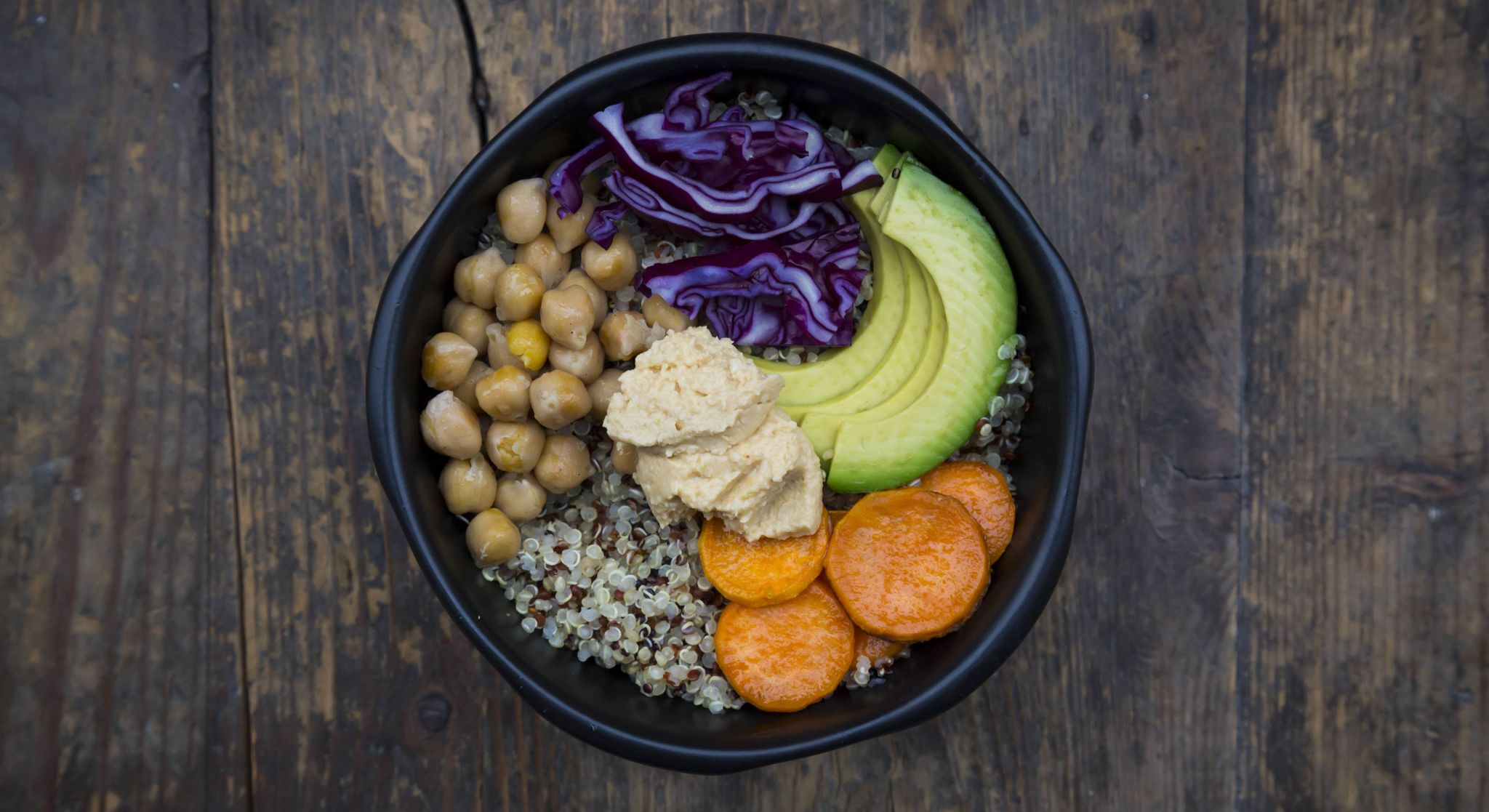 Quinoa bowl superfood salad