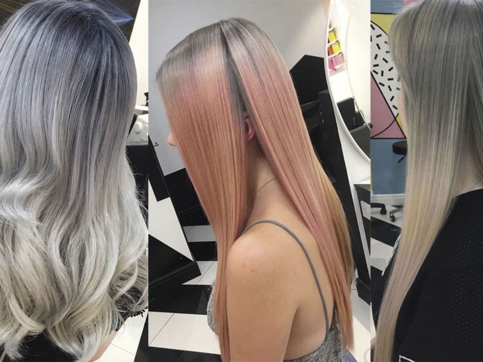 Smoky pastel hair: 7 cool AF ways to wear grey this autumn