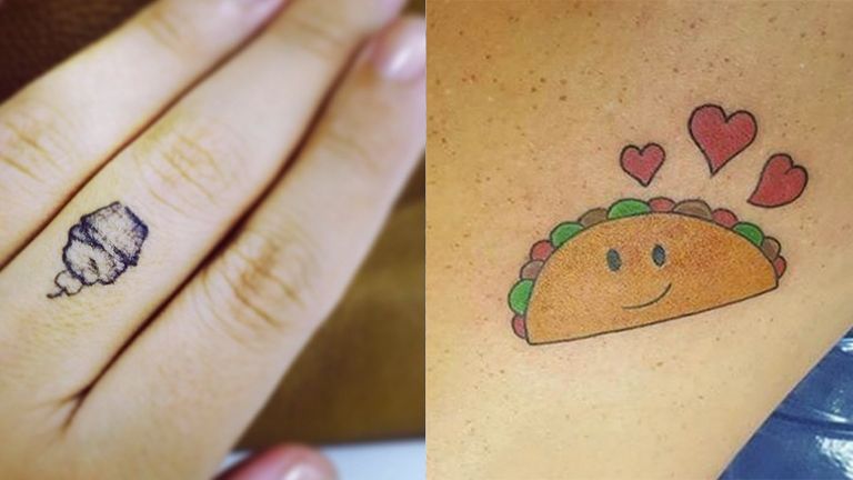Food tattoos every foodie will love