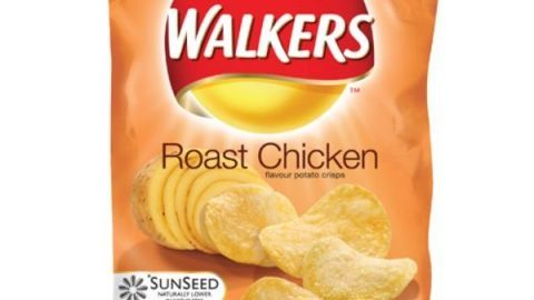 walkers roast chicken crisps