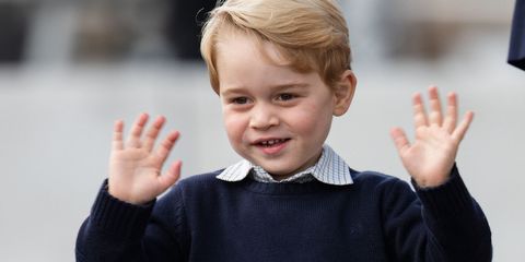 Prince George waves goodbye to Canada