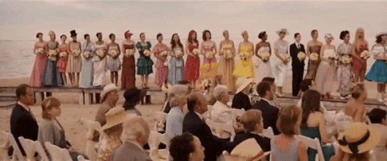 Large bridal party gif