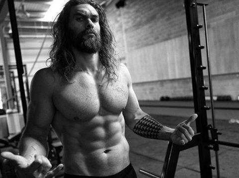These Pictures Of Jason Momoa Working Out Will Make Your Loins Burn