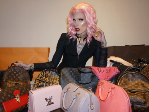 Jeffree Star just did a $35,000 Louis Vuitton haul