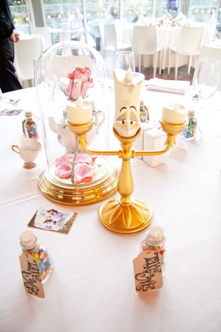 Each Table At This Wedding Had A Different Disney Theme And It Was