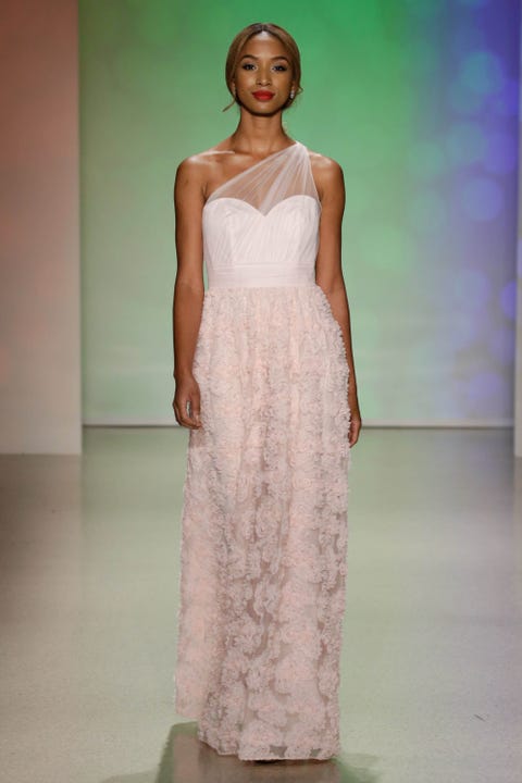 Alfred Angelo S Disney Bridesmaid Collection Is Pretty Dreamy Disney Bridesmaid Dresses