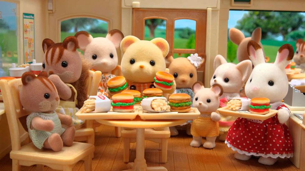sylvanian families fake