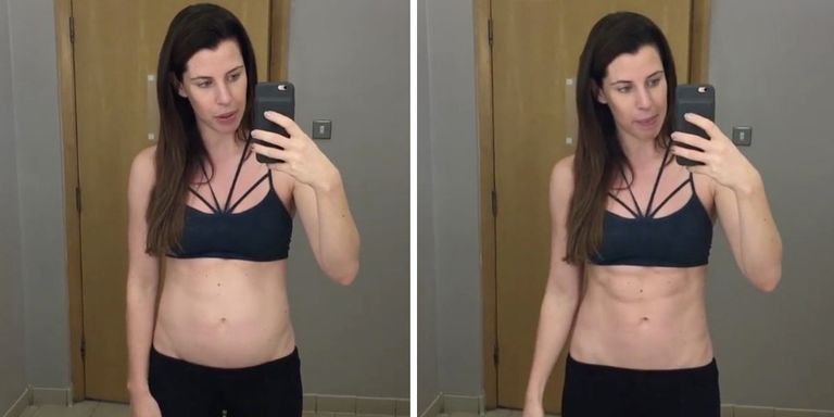 Blogger proves why there's no need to be envious of fitness transformation photos