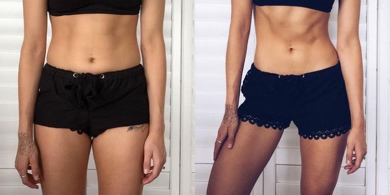 Another fitness blogger proves before and after photos aren't always as they looks