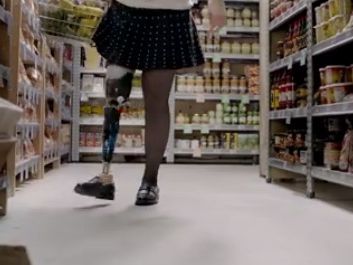 This Badass Tights Ad Features a Model With a Prosthetic Leg