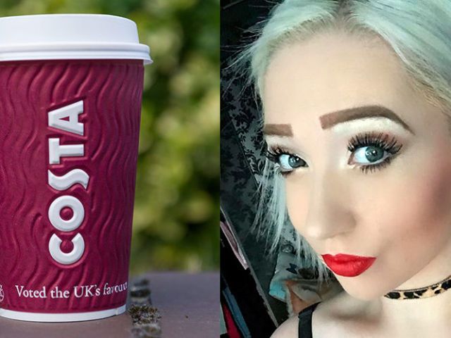 Woman's horrific burns after Costa tea spilled on groin in car on