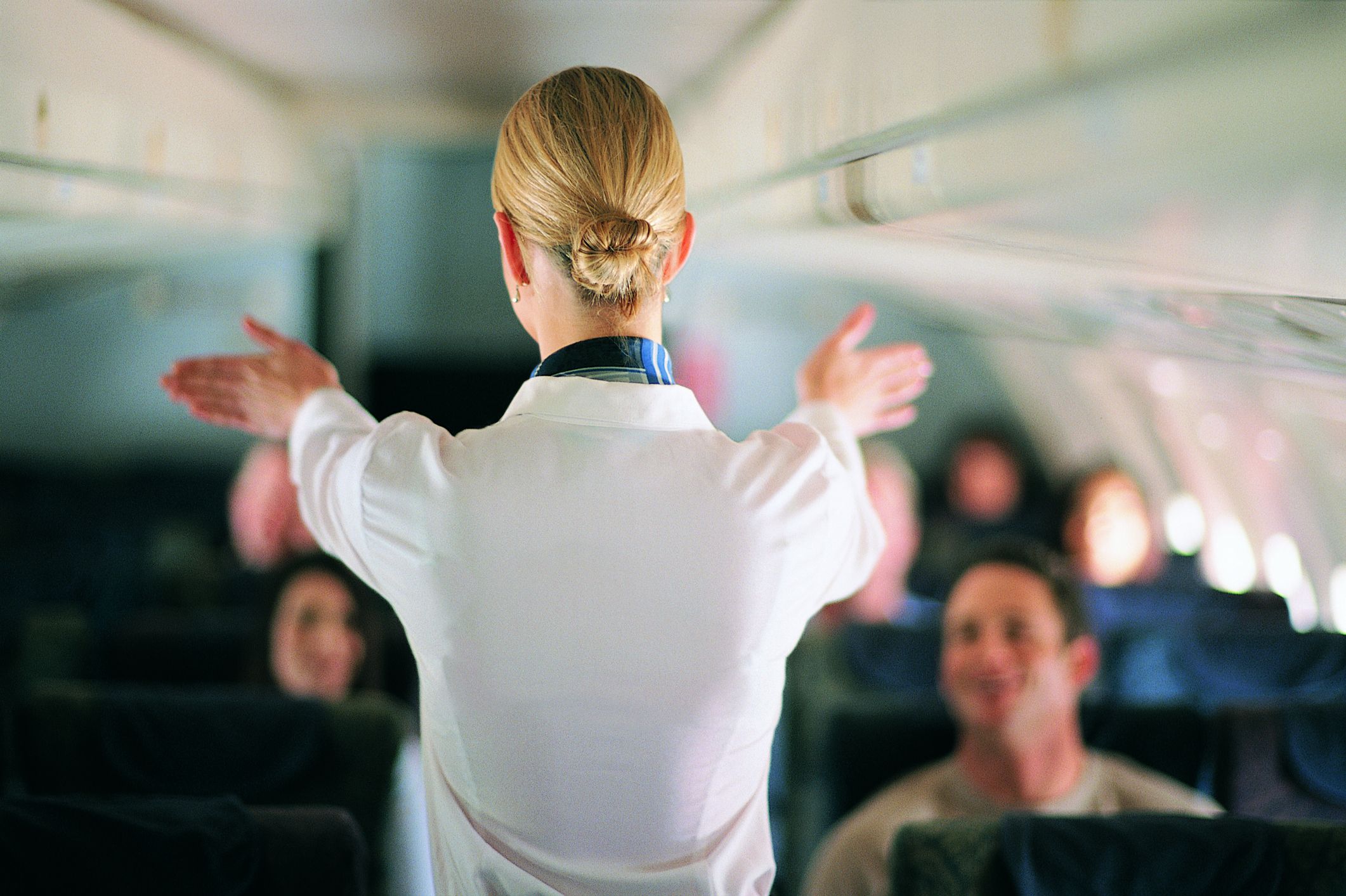 Air stewardesses 'aren't allowed to gain weight', one hostess reveals
