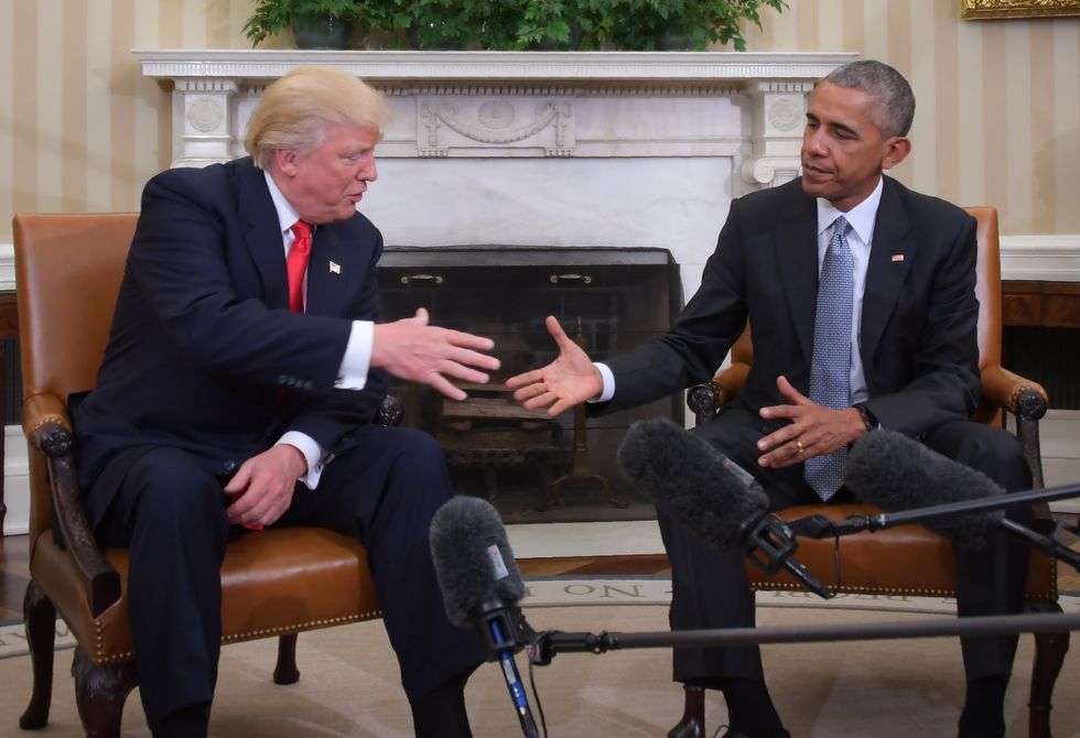 The internet reacts as Donald Trump and Barack Obama meet at The White House