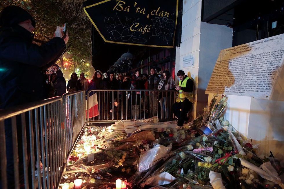Two survivors of the Paris attacks reveal they're expecting a baby exactly one year on from the horrors