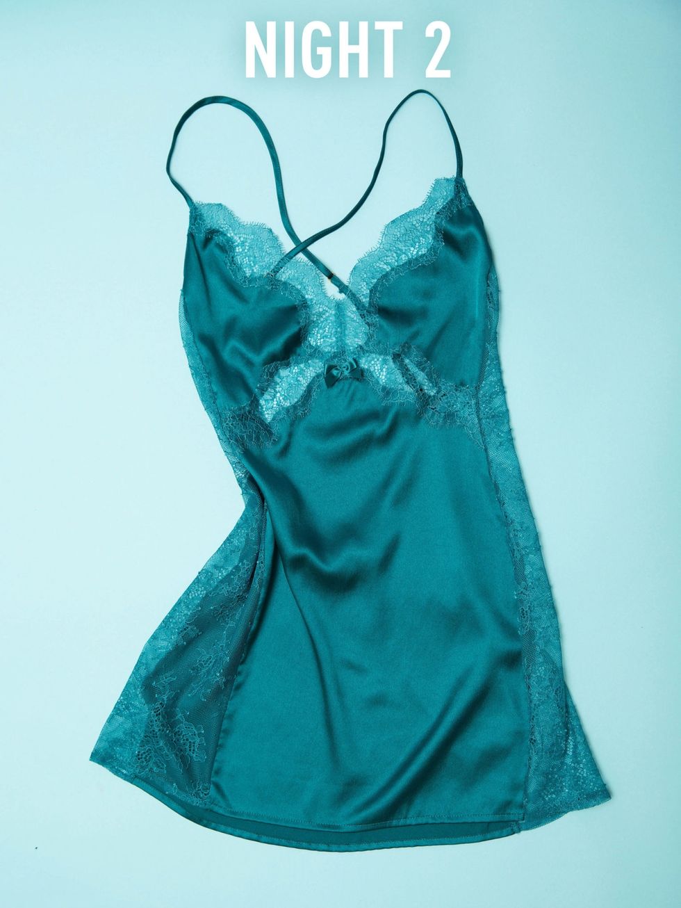 I wore lingerie to bed for seven nights - night two