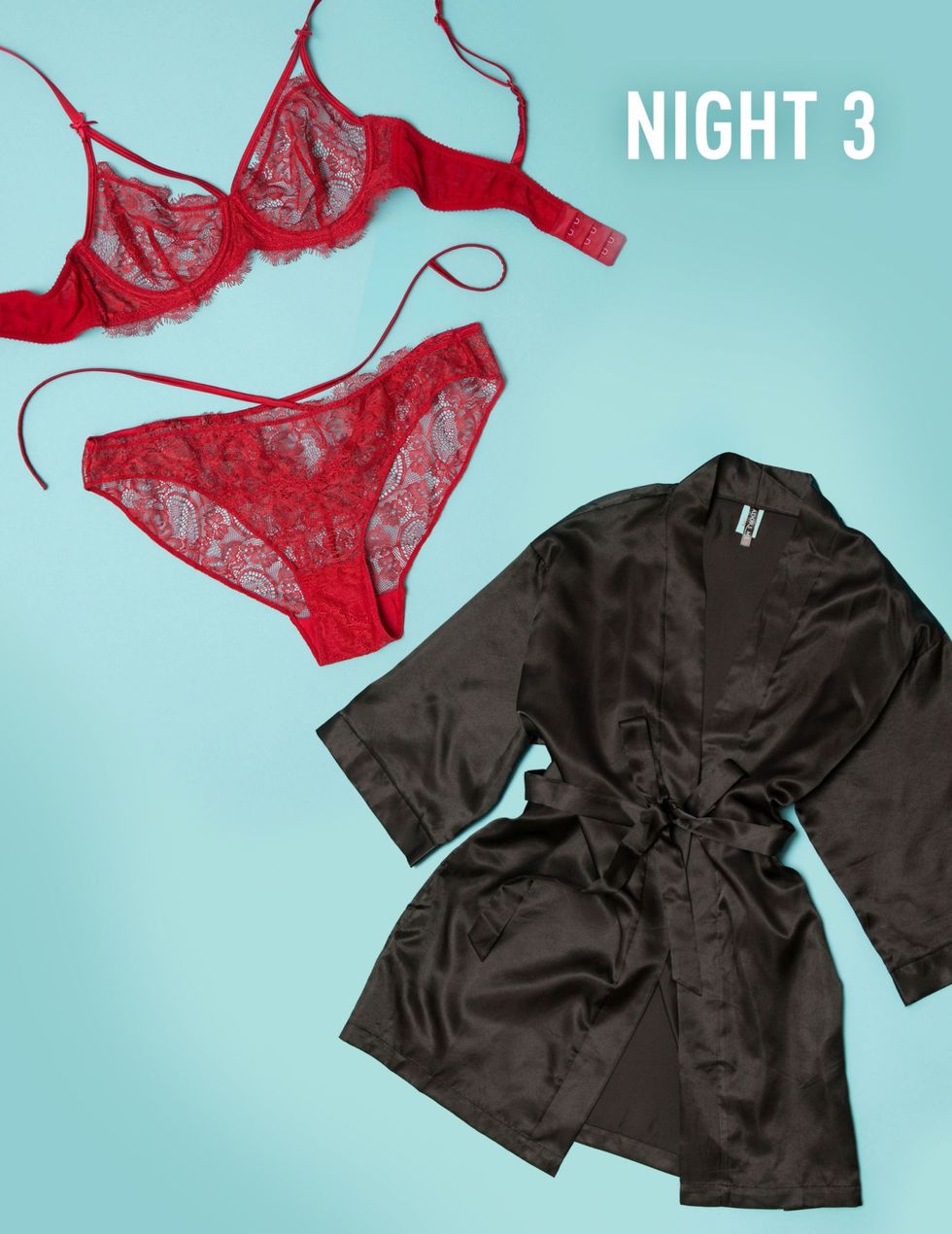 I wore lingerie to bed for seven nights - night three