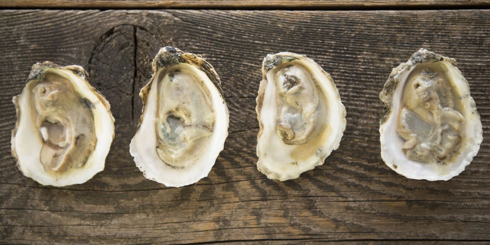 Oyster, Bivalve, Natural material, Ingredient, Shellfish, Shell, Molluscs, Seafood, Abalone, Delicacy, 