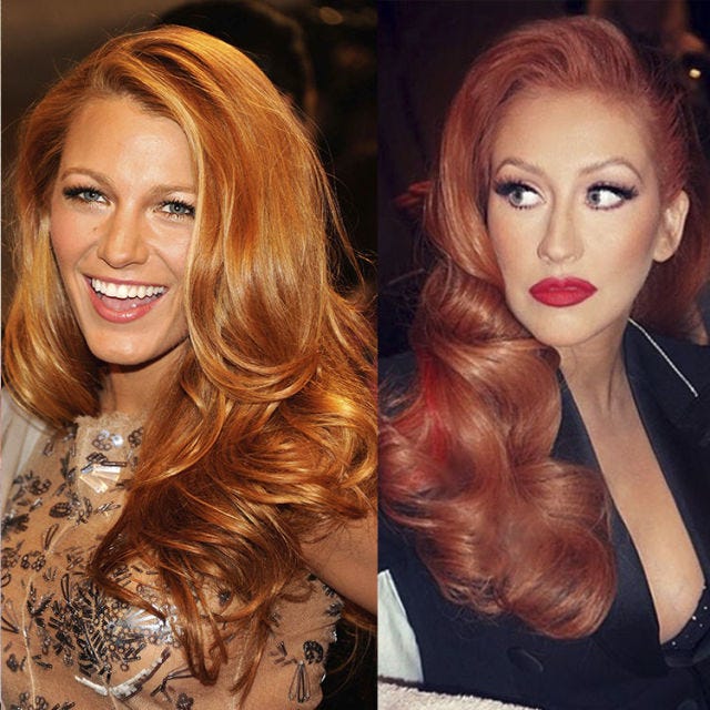 Red hair colour inspiration: 19 celebrity styles Red hair colour inspiration: 19 celebrity styles