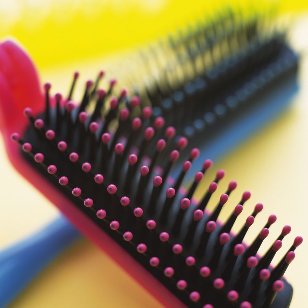 <p>"Be careful when <a href="http://www.redbookmag.com/beauty/hair/advice/g640/hair-habits/" target="_blank">brushing and detangling</a> your strands," advises Fugate. "Don't be  too rough with the hair and use a wet brush or a wide-tooth wood comb as the most gentle option to avoid breakage. You should also avoid wire or metal round brushes. Boar is your friend and larger brushes are better, as they create less tension."</p><p><strong data-verified="redactor" data-redactor-tag="strong">RELATED:&nbsp;<strong data-redactor-tag="strong"><a href="http://www.redbookmag.com/beauty/hair/advice/g810/growing-out-short-hair/" target="_blank">20 Non-Awkward Ways to Grow Out Your Short Haircut</a><span class="redactor-invisible-space" data-redactor-tag="span" data-redactor-class="redactor-invisible-space" data-verified="redactor"><a href="http://www.redbookmag.com/beauty/hair/advice/g810/growing-out-short-hair/"></a></span></strong><span class="redactor-invisible-space" data-verified="redactor" data-redactor-tag="span" data-redactor-class="redactor-invisible-space"></span></strong><br></p>