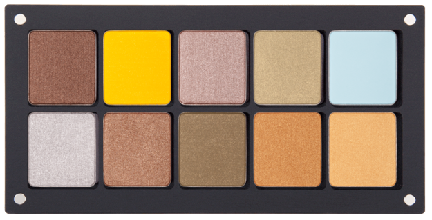 Brown, Eye shadow, Orange, Tints and shades, Amber, Peach, Colorfulness, Lavender, Cosmetics, Rectangle, 